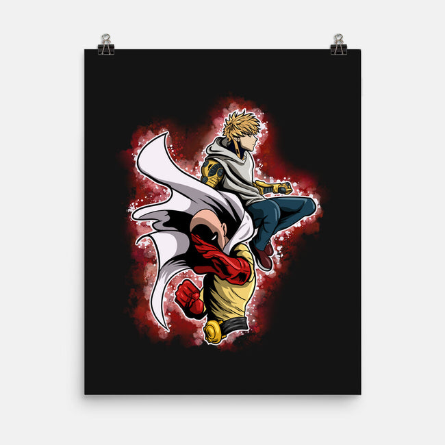 Two Heroes And One Punch-None-Matte-Poster-nickzzarto