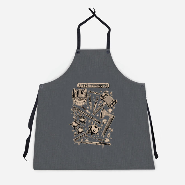 Ancient Weapons-Unisex-Kitchen-Apron-Hafaell