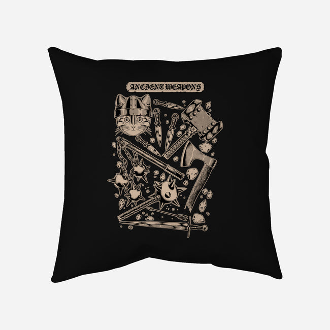 Ancient Weapons-None-Removable Cover-Throw Pillow-Hafaell