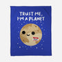 Trust Me I'm A Planet-None-Fleece-Blanket-DrMonekers