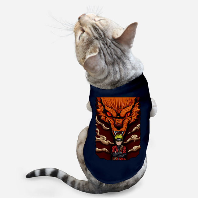 Power Of Kyubi-Cat-Basic-Pet Tank-nickzzarto