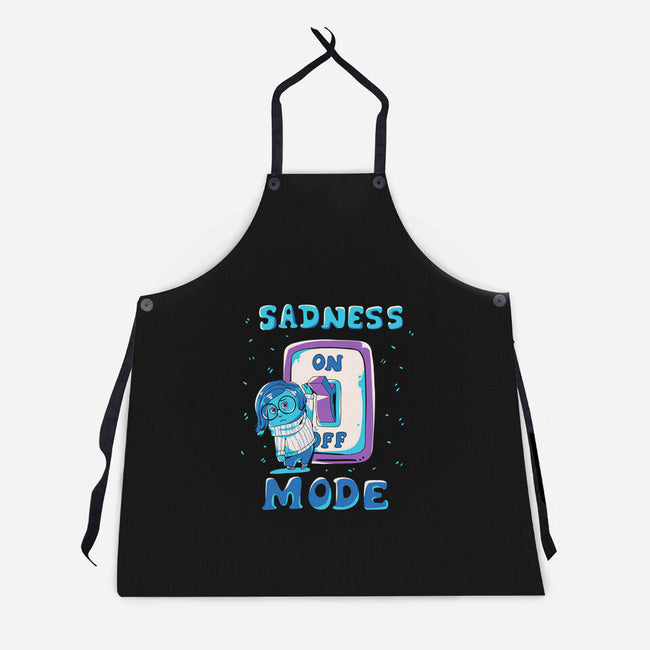 Sadness Mode-Unisex-Kitchen-Apron-yumie