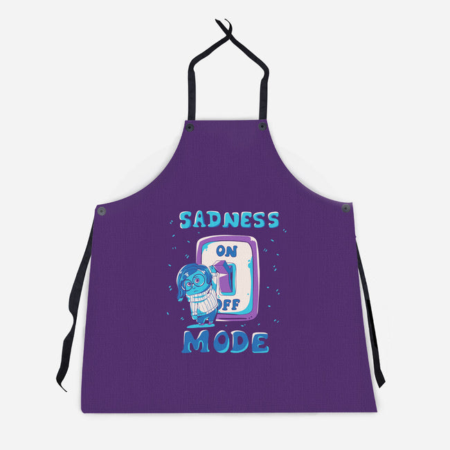 Sadness Mode-Unisex-Kitchen-Apron-yumie