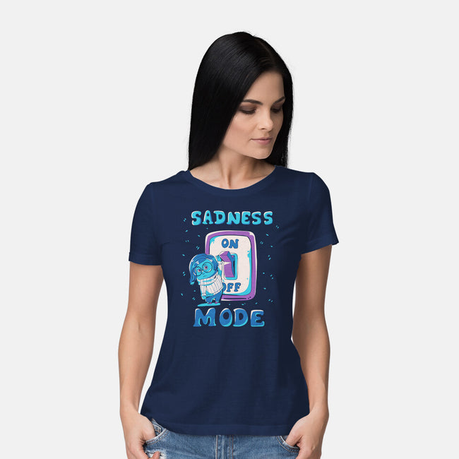 Sadness Mode-Womens-Basic-Tee-yumie