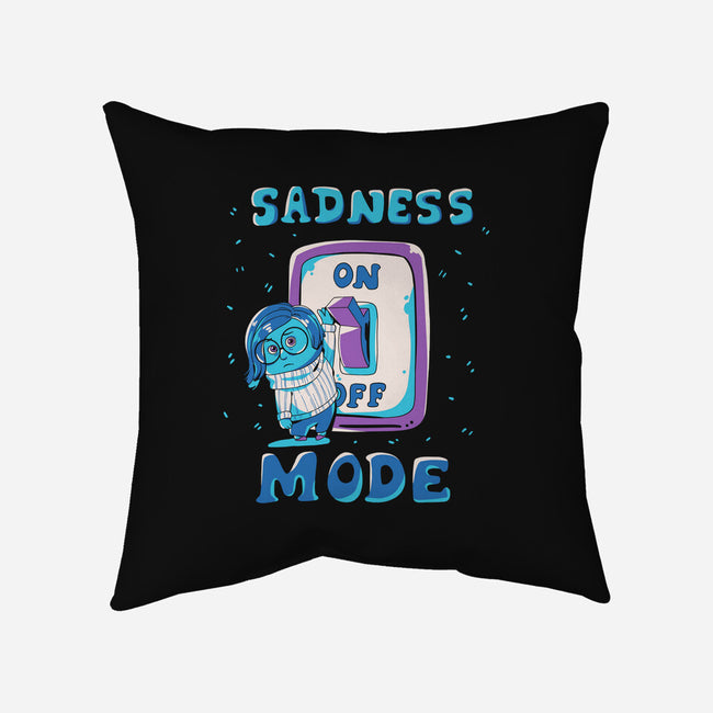 Sadness Mode-None-Removable Cover-Throw Pillow-yumie