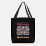 Cat Books Library-None-Basic Tote-Bag-Studio Mootant