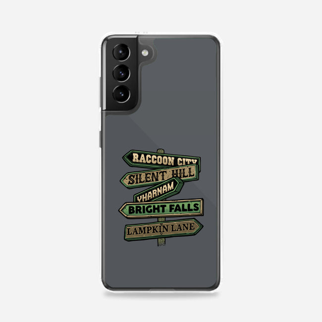 Spooky Towns-Samsung-Snap-Phone Case-glitchygorilla