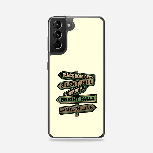 Spooky Towns-Samsung-Snap-Phone Case-glitchygorilla