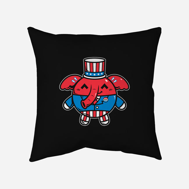 The Republican-None-Removable Cover-Throw Pillow-krisren28