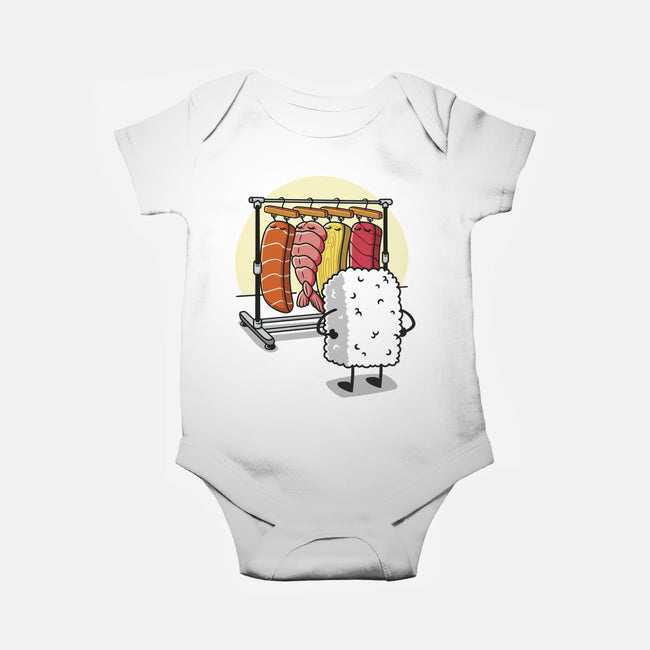 Sushi Wardrobe-Baby-Basic-Onesie-Olipop