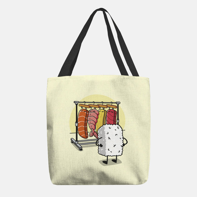 Sushi Wardrobe-None-Basic Tote-Bag-Olipop