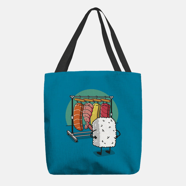 Sushi Wardrobe-None-Basic Tote-Bag-Olipop