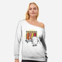 Sushi Wardrobe-Womens-Off Shoulder-Sweatshirt-Olipop