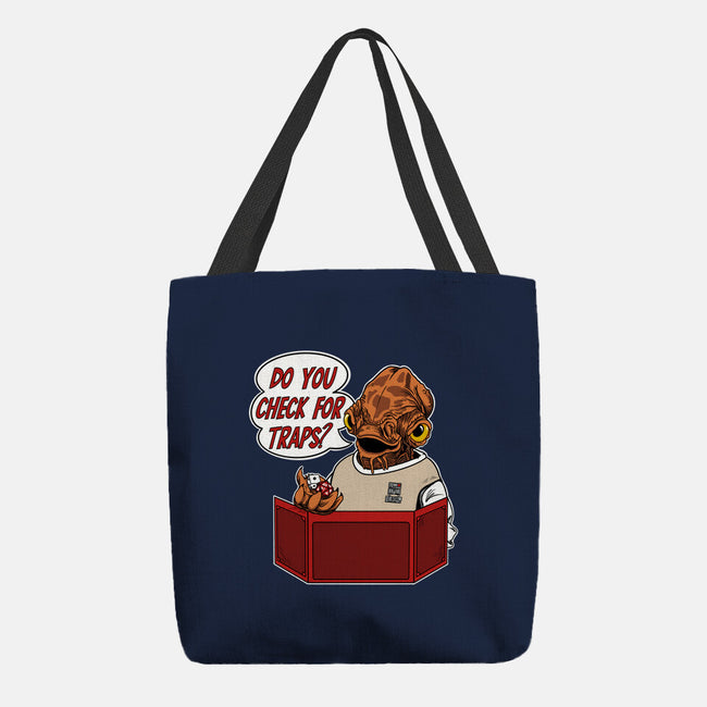 Trap Check-None-Basic Tote-Bag-SeamusAran