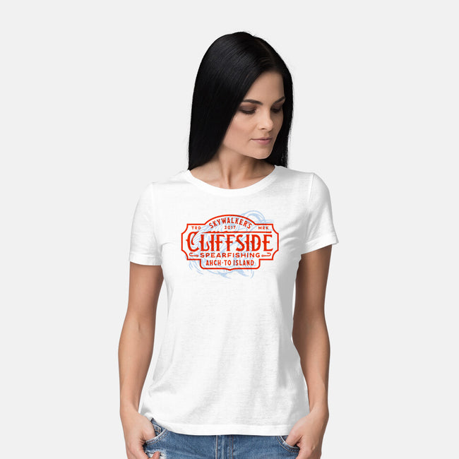 Luke's Cliffside Spearfishing-Womens-Basic-Tee-Wheels