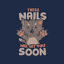 These Nails Will Get You Soon-Mens-Basic-Tee-eduely