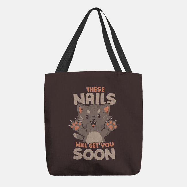 These Nails Will Get You Soon-None-Basic Tote-Bag-eduely