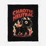 Chaotic Neutral-None-Fleece-Blanket-eduely