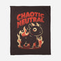 Chaotic Neutral-None-Fleece-Blanket-eduely