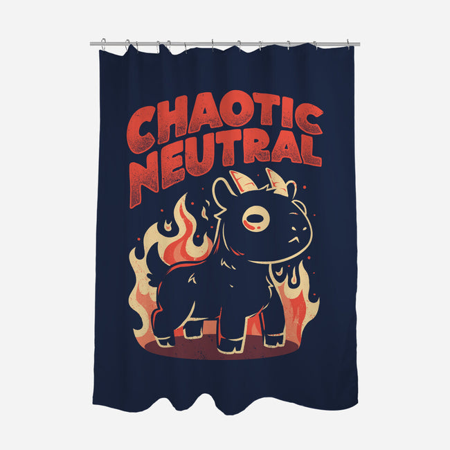 Chaotic Neutral-None-Polyester-Shower Curtain-eduely