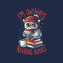 Owlways Reading Books-Womens-Racerback-Tank-eduely