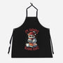 Owlways Reading Books-Unisex-Kitchen-Apron-eduely