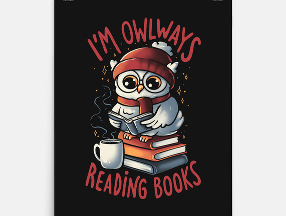 Owlways Reading Books