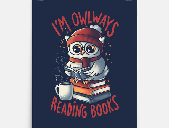 Owlways Reading Books