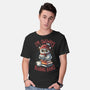 Owlways Reading Books-Mens-Basic-Tee-eduely