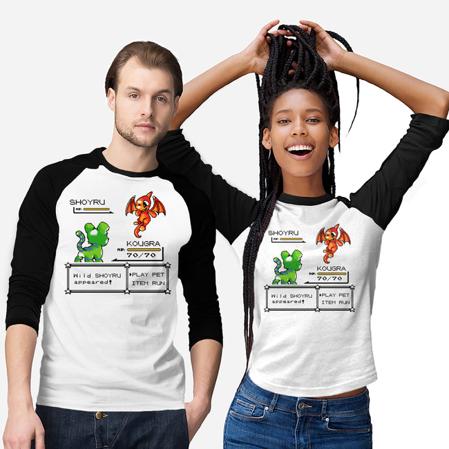 Neo Pocket Pets-Unisex-Baseball-Tee-demonigote