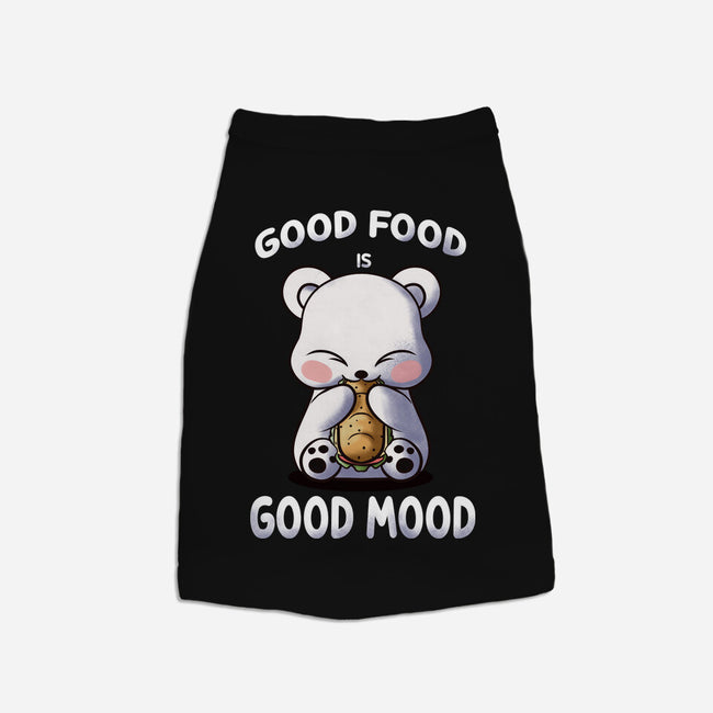 Good Food Is Good Mood-Dog-Basic-Pet Tank-fanfabio