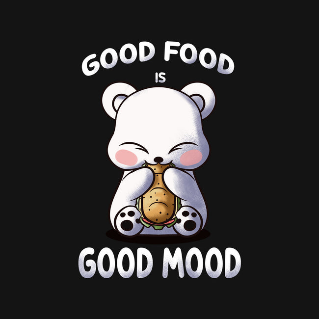 Good Food Is Good Mood-Cat-Basic-Pet Tank-fanfabio