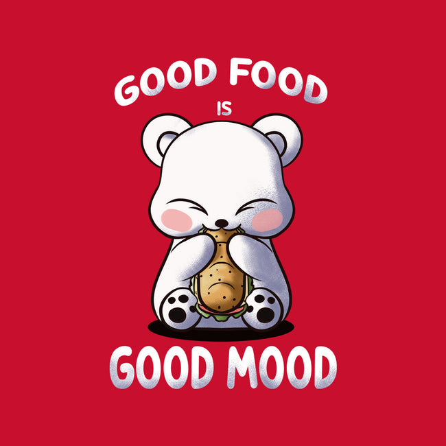 Good Food Is Good Mood-Unisex-Basic-Tee-fanfabio