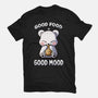 Good Food Is Good Mood-Womens-Basic-Tee-fanfabio