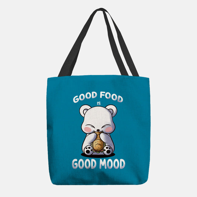 Good Food Is Good Mood-None-Basic Tote-Bag-fanfabio