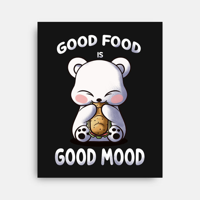 Good Food Is Good Mood-None-Stretched-Canvas-fanfabio