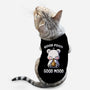 Good Food Is Good Mood-Cat-Basic-Pet Tank-fanfabio