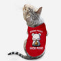 Good Food Is Good Mood-Cat-Basic-Pet Tank-fanfabio