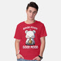 Good Food Is Good Mood-Mens-Basic-Tee-fanfabio