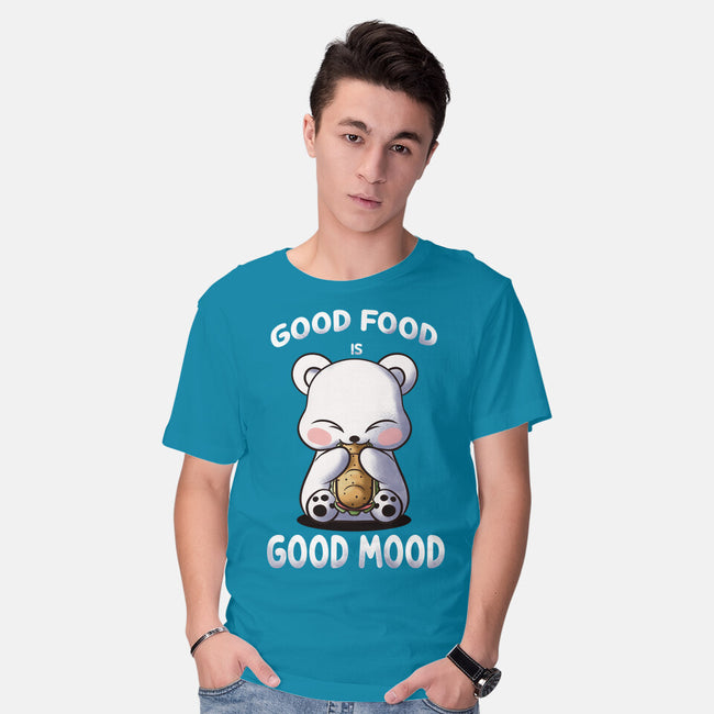 Good Food Is Good Mood-Mens-Basic-Tee-fanfabio