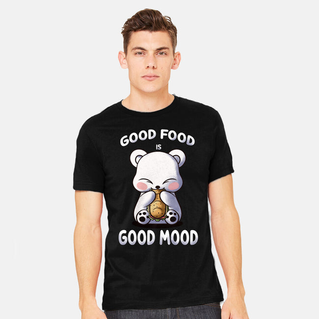 Good Food Is Good Mood-Mens-Heavyweight-Tee-fanfabio