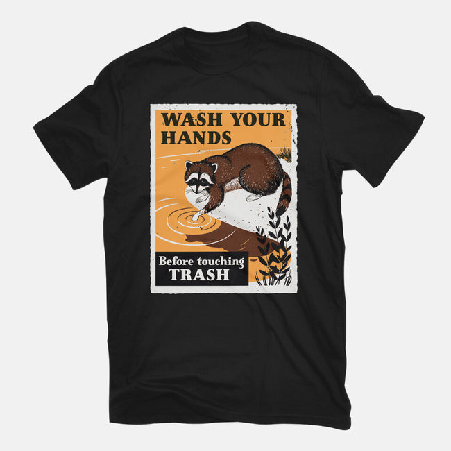 Wash Your Hands-Unisex-Basic-Tee-Boggs Nicolas