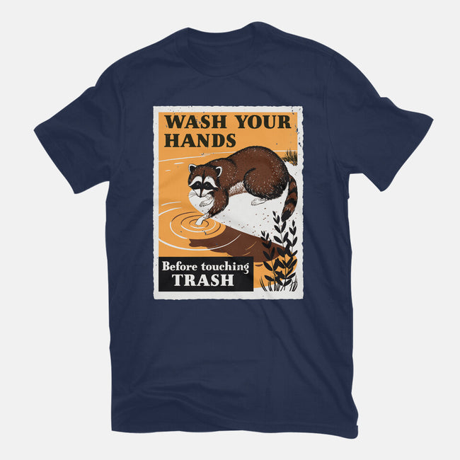 Wash Your Hands-Unisex-Basic-Tee-Boggs Nicolas