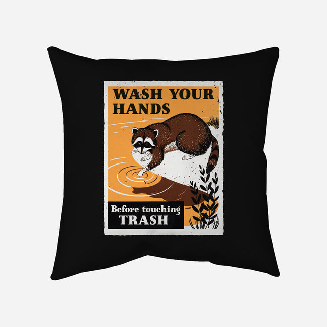 Wash Your Hands-None-Removable Cover w Insert-Throw Pillow-Boggs Nicolas