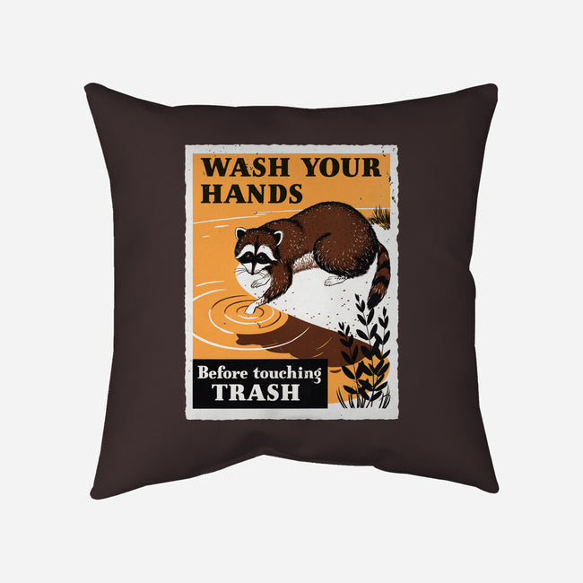 Wash Your Hands-None-Removable Cover w Insert-Throw Pillow-Boggs Nicolas