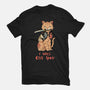 Fierce Tattooed Cat Meowster-Mens-Basic-Tee-vp021