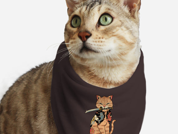 Fierce Tattooed Cat Meowster