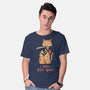 Fierce Tattooed Cat Meowster-Mens-Basic-Tee-vp021