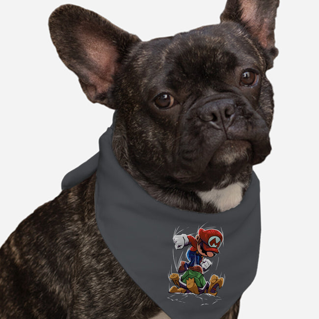 Smash Them-Dog-Bandana-Pet Collar-RavArt Studio