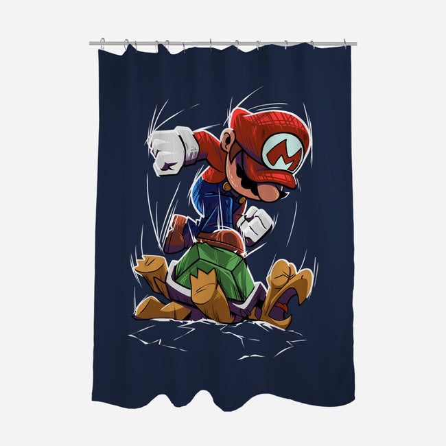 Smash Them-None-Polyester-Shower Curtain-RavArt Studio